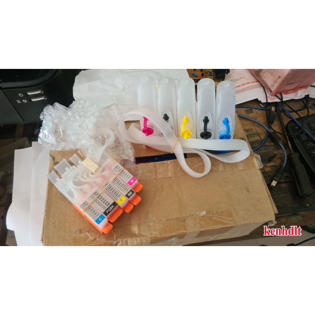 Bộ chíp mực ngoài máy canon 6770/ 7270 Epson T60 1430