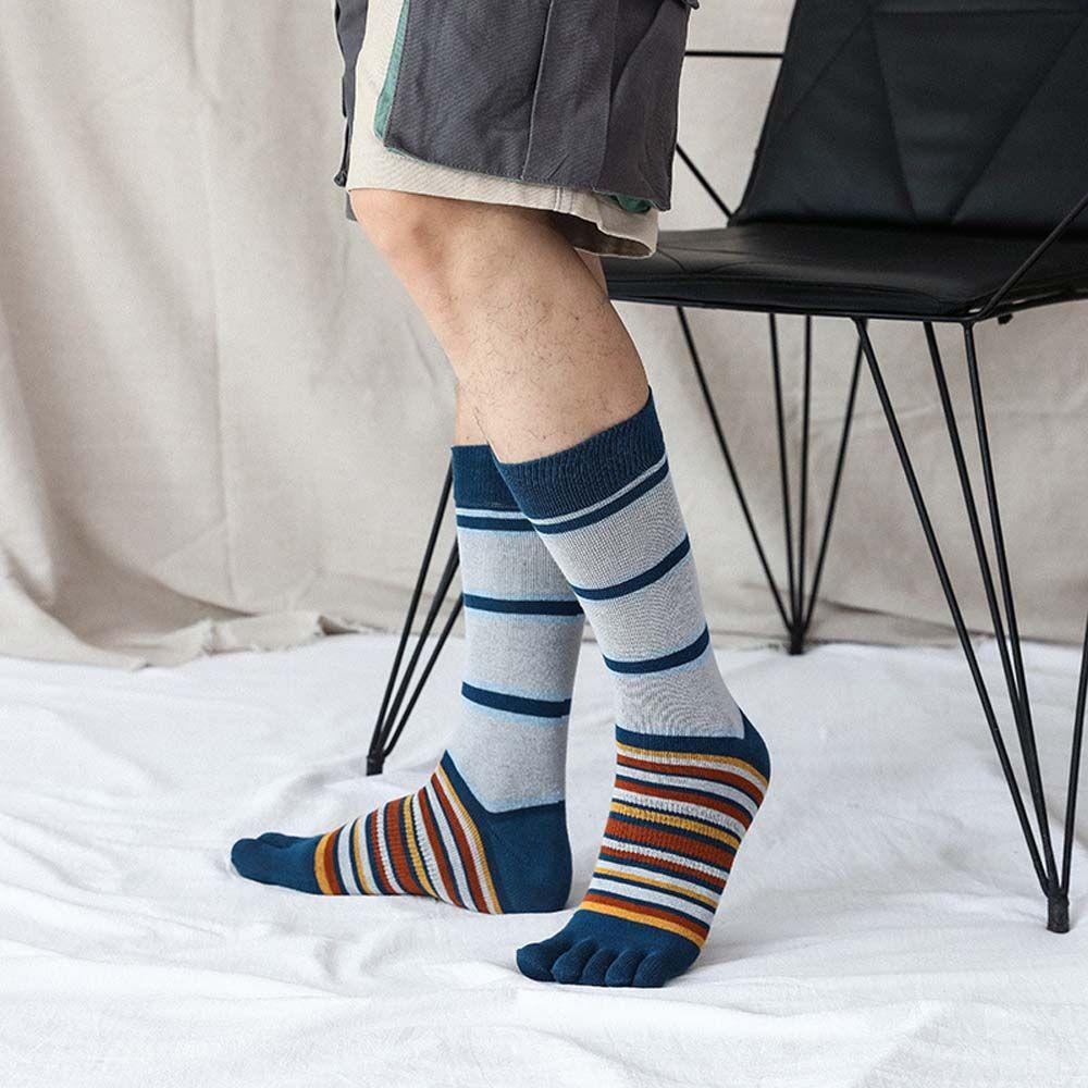 Vớ Thể Thao Năm Ngón Mềm Mại Nhiều Màu Sắc Dành Cho Nam