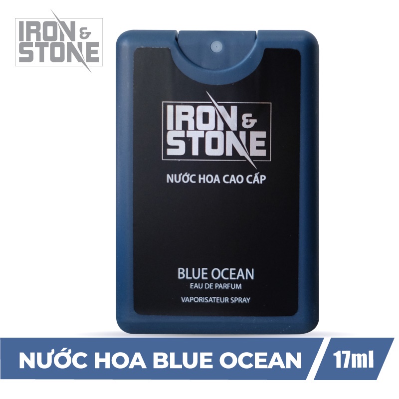 Nước hoa IRON & STONE Blue Ocean 17ml Z2001 - Dành cho nam