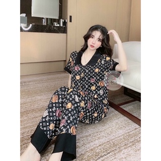Đồ bộ pyjama - lụa satin cánh dơi (MAIGO)