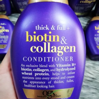 Gội xả biotin và collagen