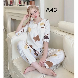 Đồ bộ mặc nhà thô kate