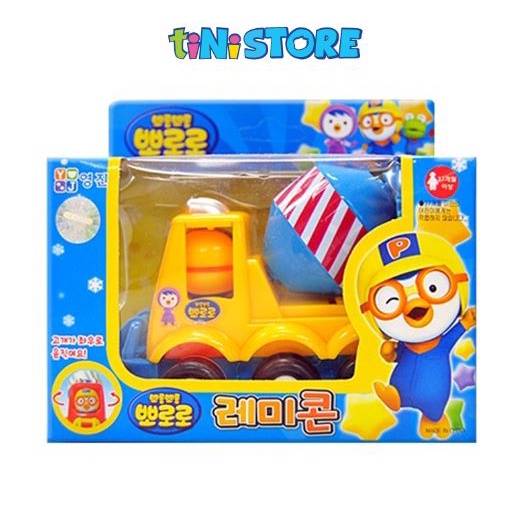 tiNiStore-Đồ chơi xe pororo cẩu trọn tiNiToy PRM210384