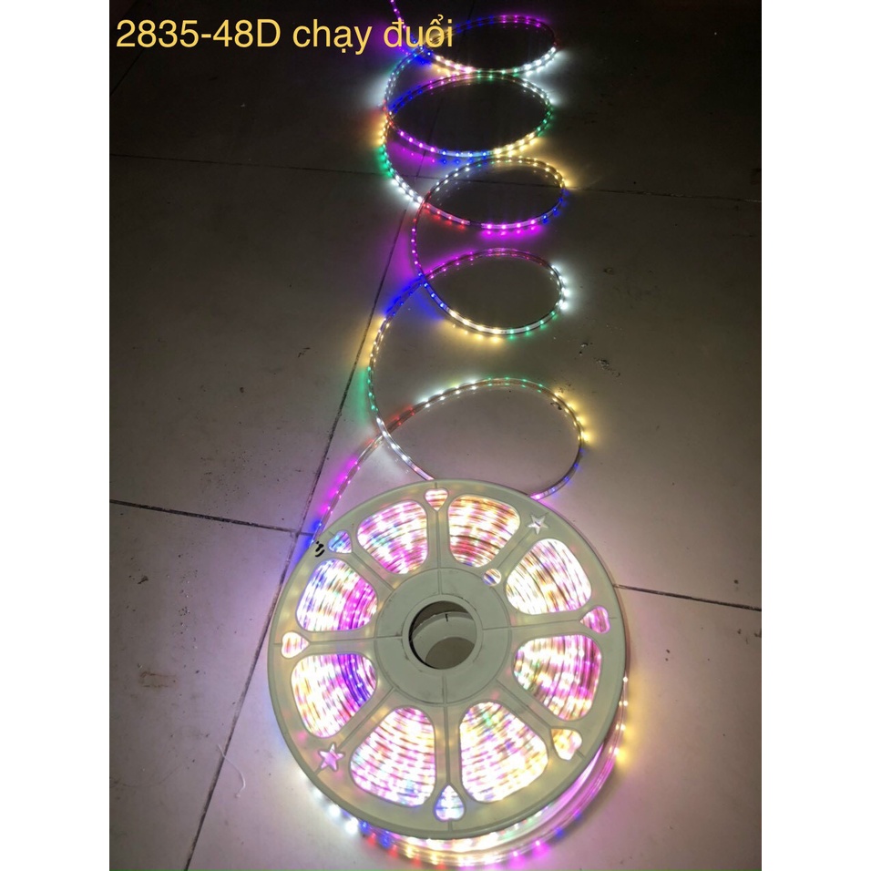 Dây led nháy trang trí quấn câu nhà hàng quán cà phê trang trí nhà cửa nháy 6 màu 7 chế độ nháy . Đơn giá mét