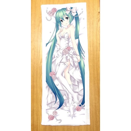 Gối ngủ Hatsune Miku dài 40cm x 1m /Gối ôm dài Miku