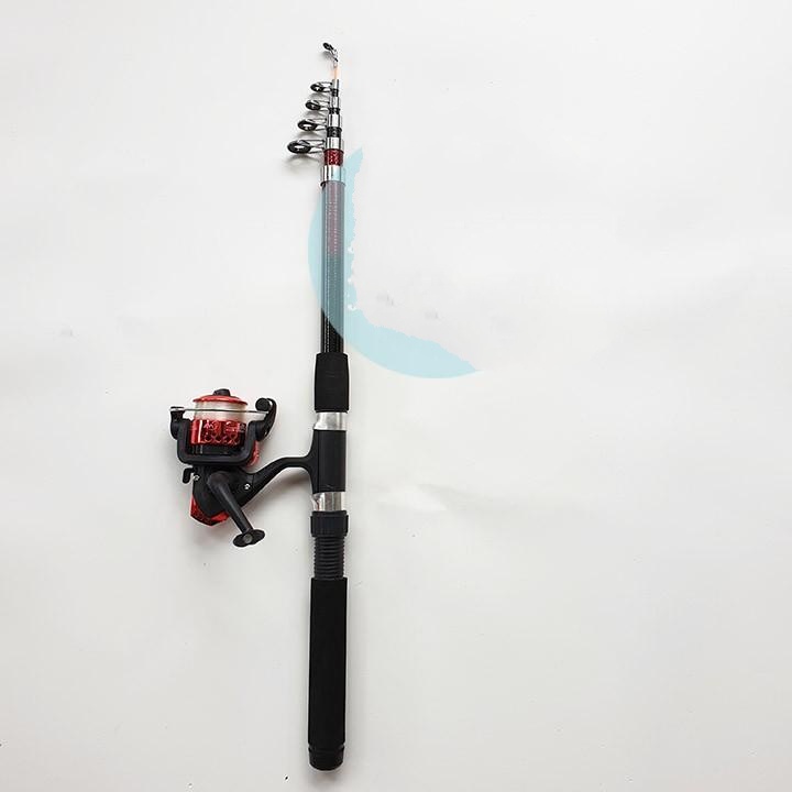 Bộ Cần Câu Máy Siamno 1m8 Đến 3m6 Đủ Size Và Máy JM2000 + Sét Phụ Kiện Đi Câu Như Hình BCC04