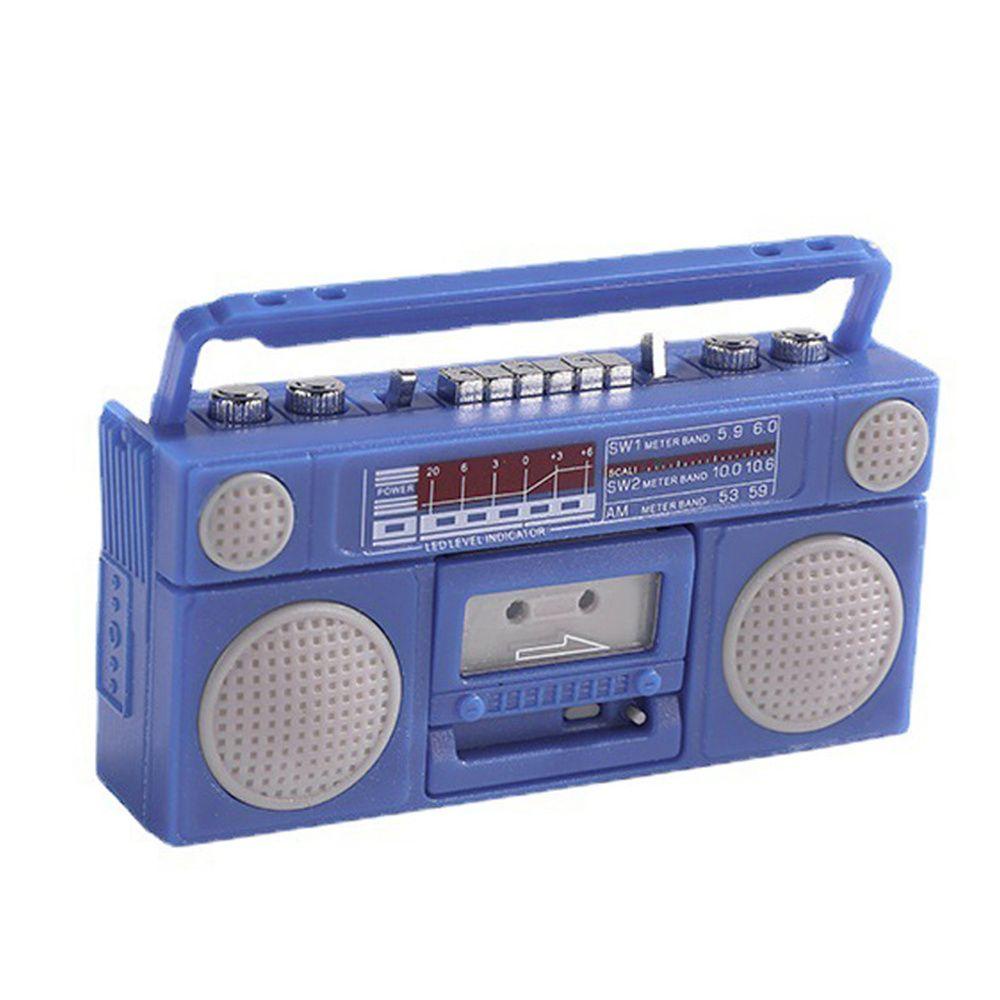 Mô Hình Radio Đồ Chơi Trang Trí Nhà Búp Bê DIY