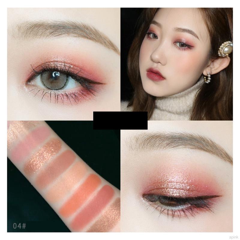 [Hàng mới về] Bảng phấn mắt NOVO 8 màu lì/lung linh chống thước không nhòe lâu trôi | BigBuy360 - bigbuy360.vn