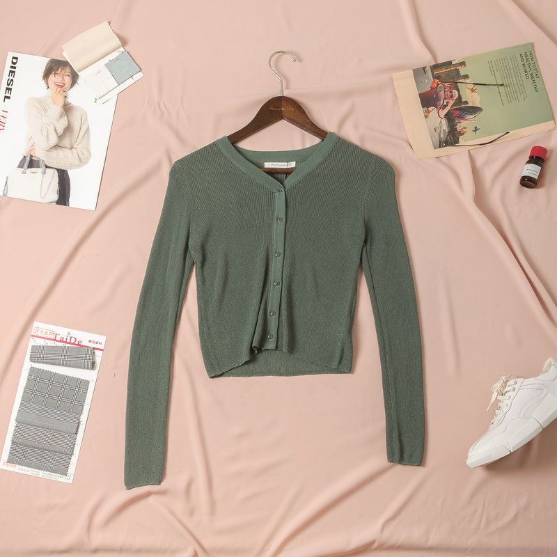 Áo cardigan nữ mỏng dáng ngắn freesize, Pniss 117533 | BigBuy360 - bigbuy360.vn