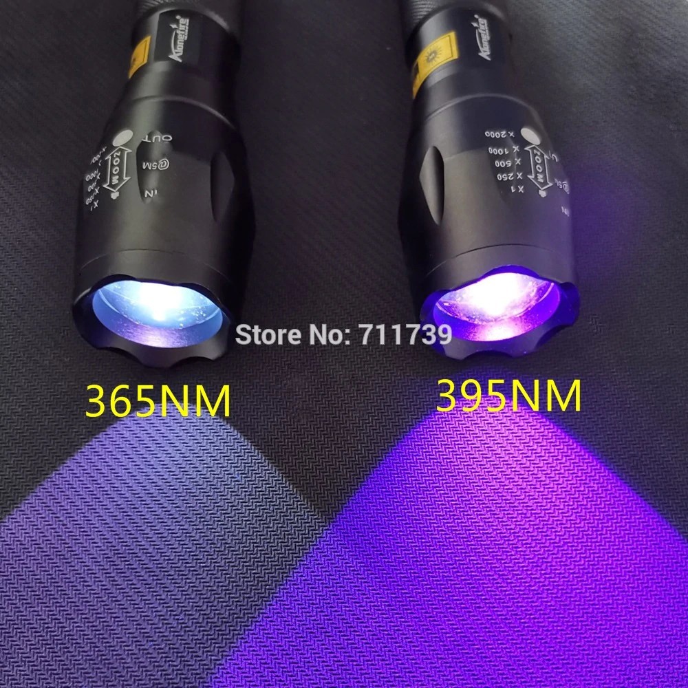Đèn Pin AloneFire G700 LED UV 395NM Pin 18650 An Toàn Tiện Dụng Mang Theo Du Lịch