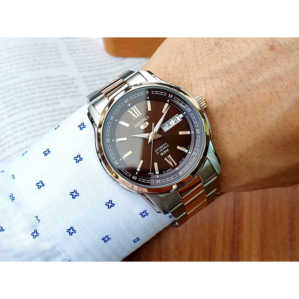 Đồng Hồ Nam SEIKO Automatic SNKP18J1 Chính Hãng Tặng Dây Da Cao Cấp