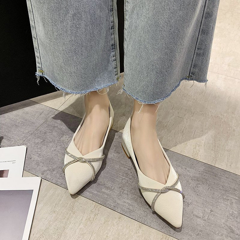 Giày búp bê mũi nhọn thời trang cho nữ | BigBuy360 - bigbuy360.vn