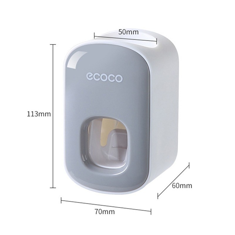 Nhả kem ecoco đơn mini mẫu mới - Hộp Nhả Kem Đánh Răng Tự Động Ecoco Mẫu Mới Nhất.Bảo hành 3 tháng 1 đổi 1 lỗi do nhà sả