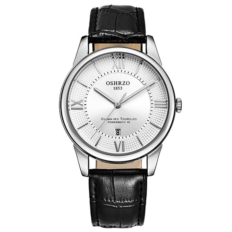 [Mã FAMAYFA2 giảm 10K đơn 50K] (TRỢ GIÁ KHỦNG) Đồng Hồ Nam OSHRZO KOREA Doanh Nhân Dây Da Cao Cấp_ FULL BOX | BigBuy360 - bigbuy360.vn