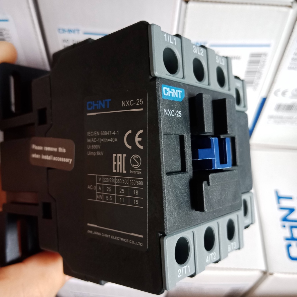 Contactor Khởi động từ CHINT 3 Pha NXC-18A 22A 25A 32A 40A - HÀNG CHÍNH HÃNG
