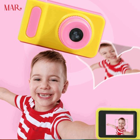 Máy ảnh trẻ em kỹ thuật số mini dễ thương thích hợp đi biển,đi chơi,dã ngoại Qùa sinh nhật cho bé ngôn ngữ tiếng