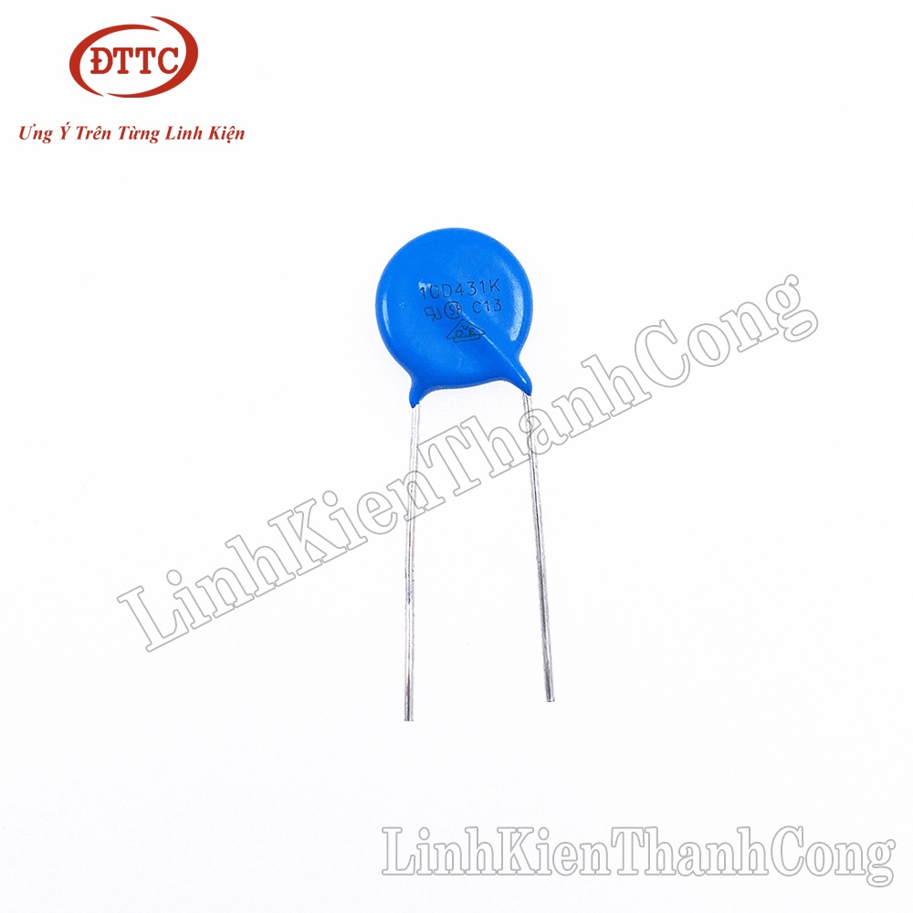Tụ Chống Sét Varistor 10D431K 430V 10mm