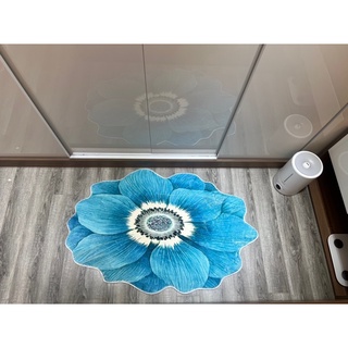 ( Hàng loại 1 - đế dệt bền đẹp) Thảm hoa decor, thảm hoa dệt sang