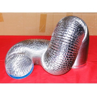 Ống sun bạc hút mùi co giãn phi 200