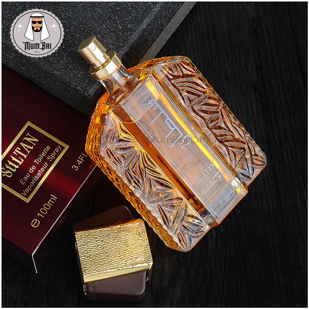 Nước hoa Dubai chính hãng, Tinh dầu nước hoa Dubai SULTAN cao cấp -100ml, Hương thơm sang trọng