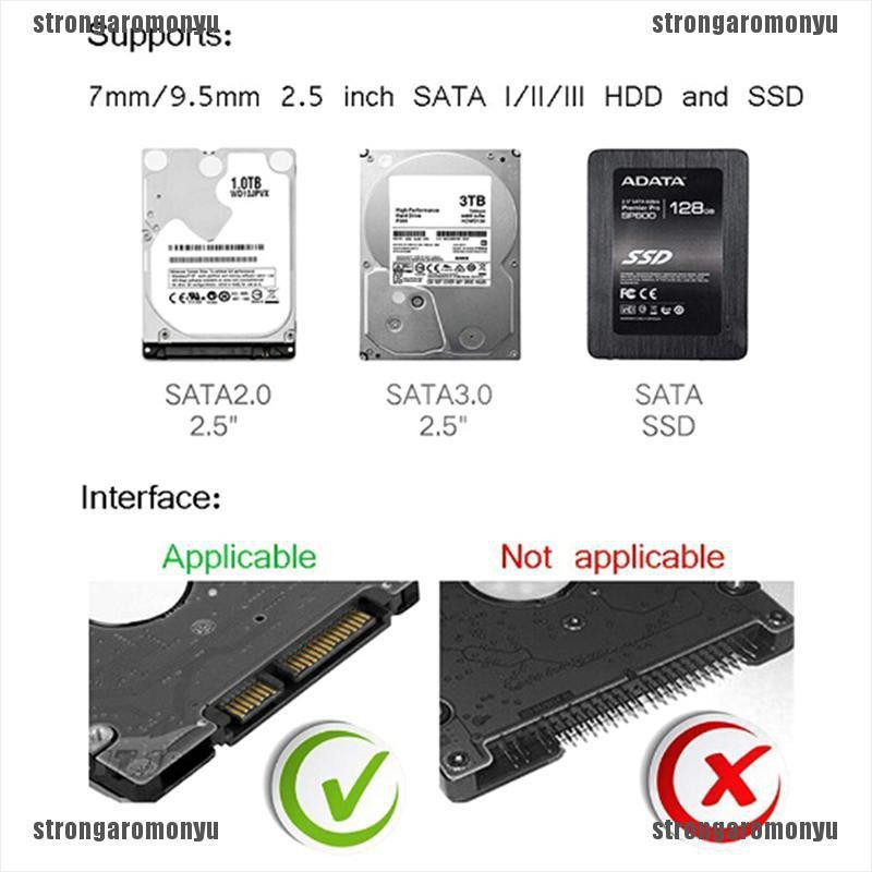 Vỏ Ổ Cứng Ngoài 2.5 '' USB 3.0 Sang Sata Ssd Hdd | BigBuy360 - bigbuy360.vn