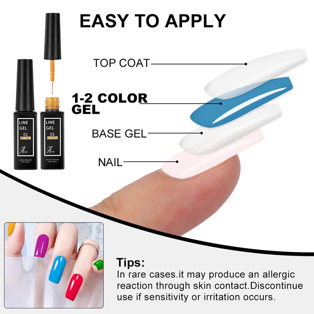 XIANTIN Sơn Móng Tay Gel UV 12 Màu