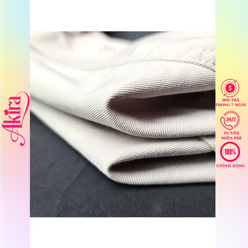 Quần Kaki Nam Dáng Ống Đứng Dày Dặn, Thiết Kế Form Ôm Tôn Dáng Akira Fashion