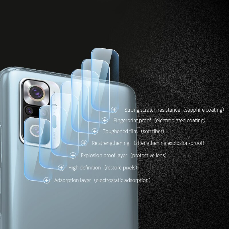Kính dán bảo vệ ống kính camera cho Redmi 13C 12 12C 11A  A2 A1 Note 12 12s 11 11s 10 Pro+ Plus 9T 9A 10C 9C 9S 9 7 A1 Pro K20 K30 PRO 5G 4G 2023