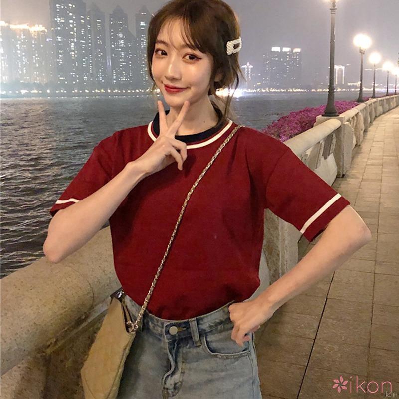 Áo thun tay ngắn thời trang ngọt ngào cho nữ