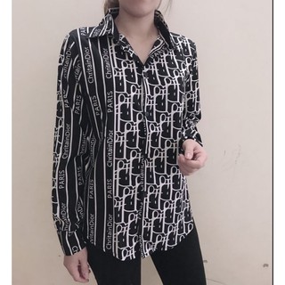 Áo sơ mi nữ chất lụa bao đẹp, phom dáng chuẩn vm-37