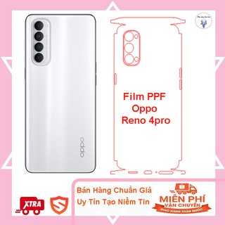 Dán Film PPF Full mặt trước - mặt sau Oppo Reno 4 pro