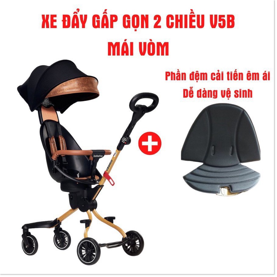 Xe đẩy đi bộ 2 chiều gấp gọn V5B