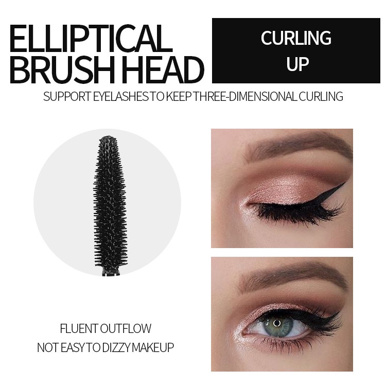 Bút chì kẻ mắt dạng lỏng + Bộ mascara chống nước 4D