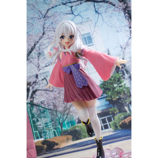 Mô hình chính hãng ELAINA - Phiên Bản Sakura Kimono  - Anime Majo no Tabitabi - hãng TAITO