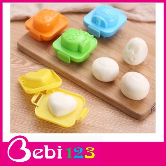 Bộ 6 Khuôn làm, tạo hình cơm, trứng xinh xắn cho bé
