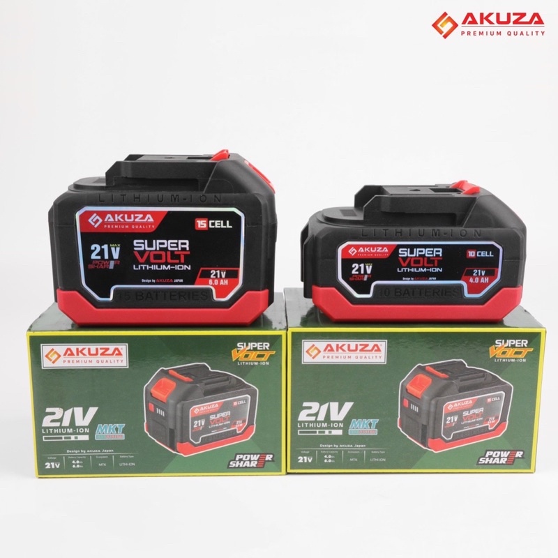 Pin Dòng Xả Cao Akuza , Pin 10 Cell , 15Cell, Sạc Nhanh Akuza