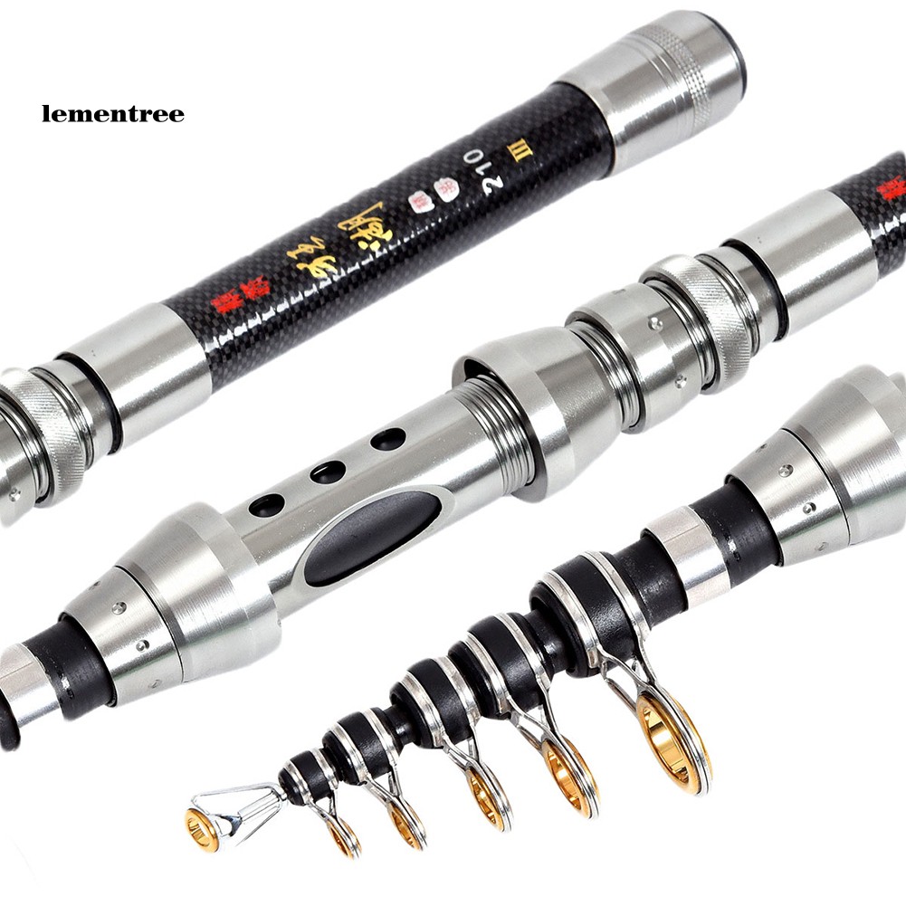 Cần Câu Cá 1 / 1.5 / 1.8m Bằng Sợi Carbon Cao Cấp Chuyên Dụng