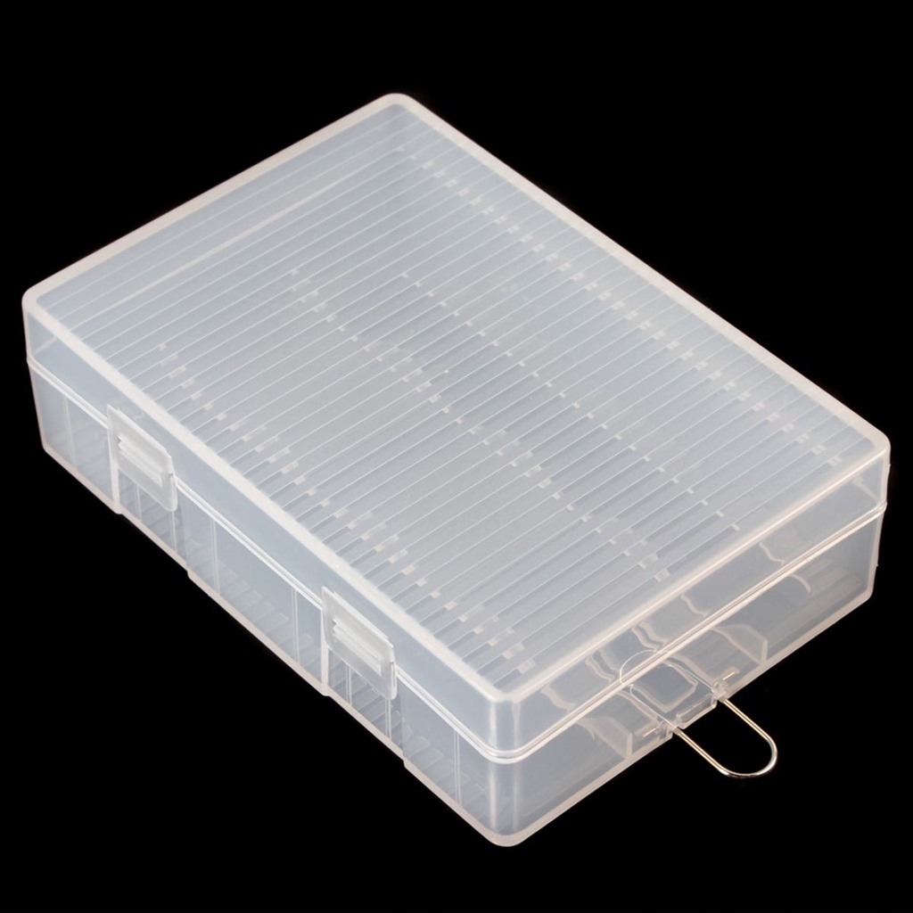 Hộp Nhựa Cứng Trong Suốt Đựng Pin 4 x 26650