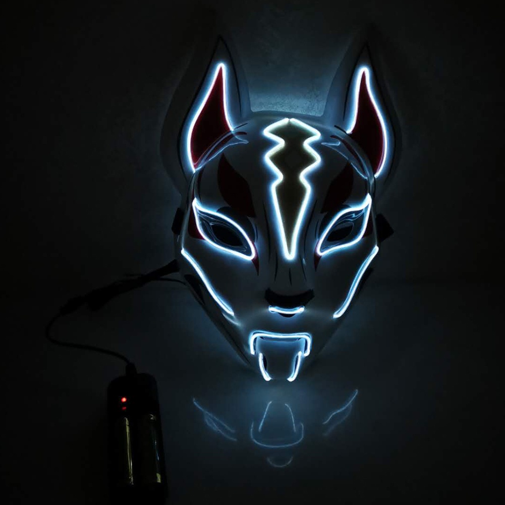 Mặt nạ hóa trang dịp halloween có đèn led phát sáng