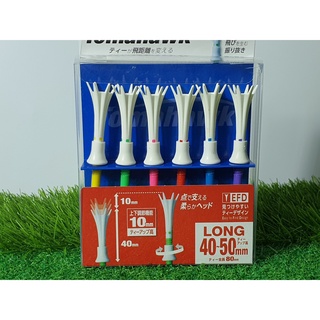 BỘ 6 TEE GOLF TOMAHAWK NHẬT BẢN 80mm