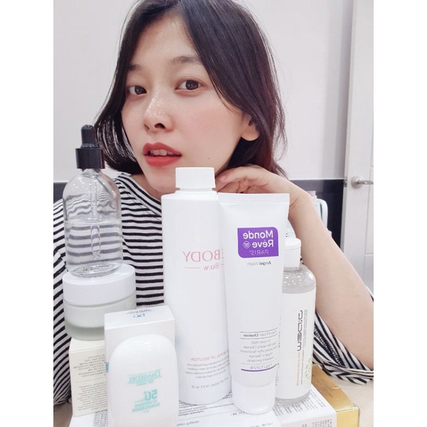 COmbo trọn bộ chăm sóc da căng khỏe- Đặc biệt làm dịu da sưng tấy đỏ do mụn
