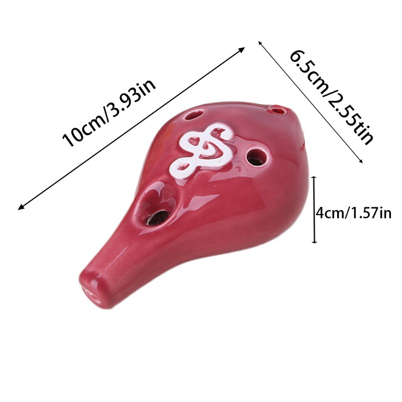 Kèn Ocarina 6 Lỗ Bằng Gốm