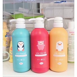 💥Sữa tắm gội Agi 500ml (3 màu)