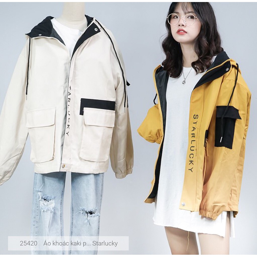 Áo khoác kaki Starlucky dành cho nam nữ [ AKKK3 ]