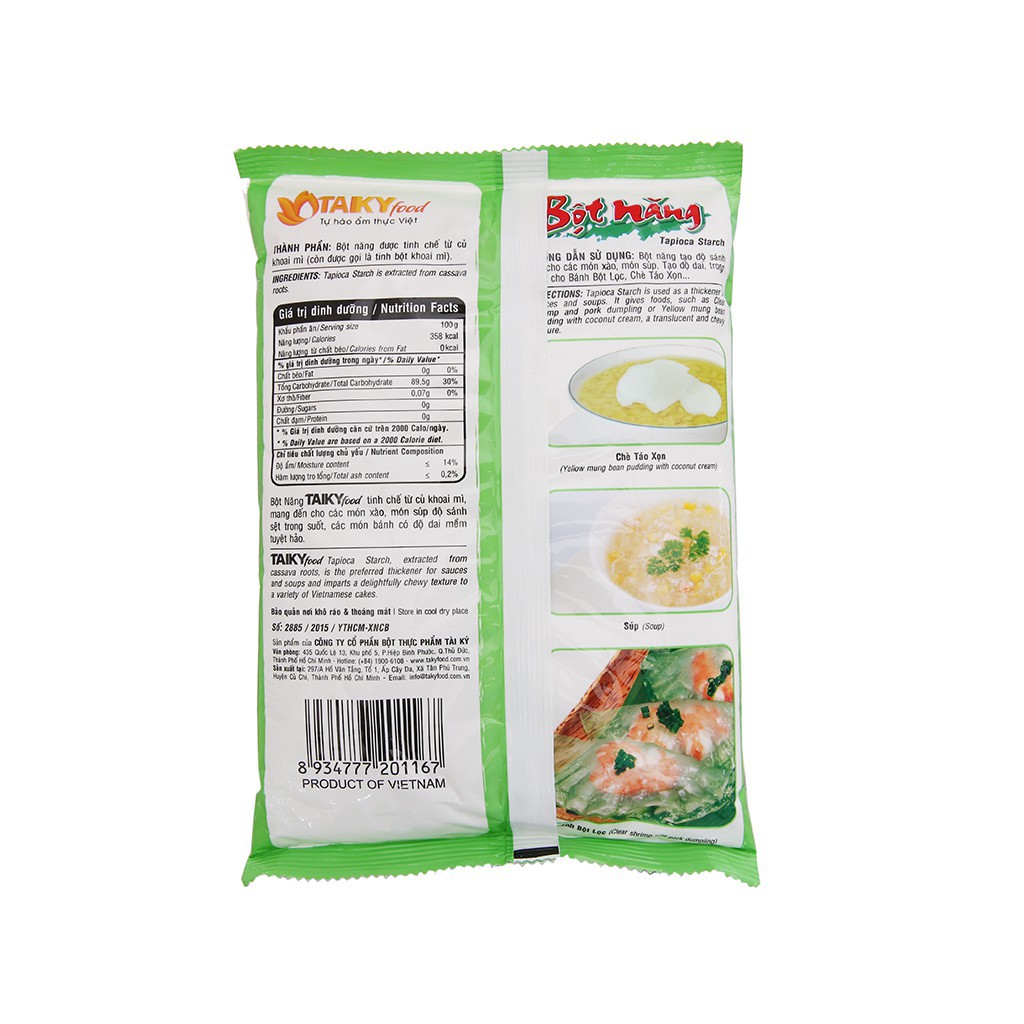 BỘT NĂNG TÀI KÝ 1KG