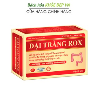 Viên uống Đại Tràng Rox giảm viêm đại tràng, rối loạn tiêu hóa - 60 viên [Đại Tràng Rox 60 viên]