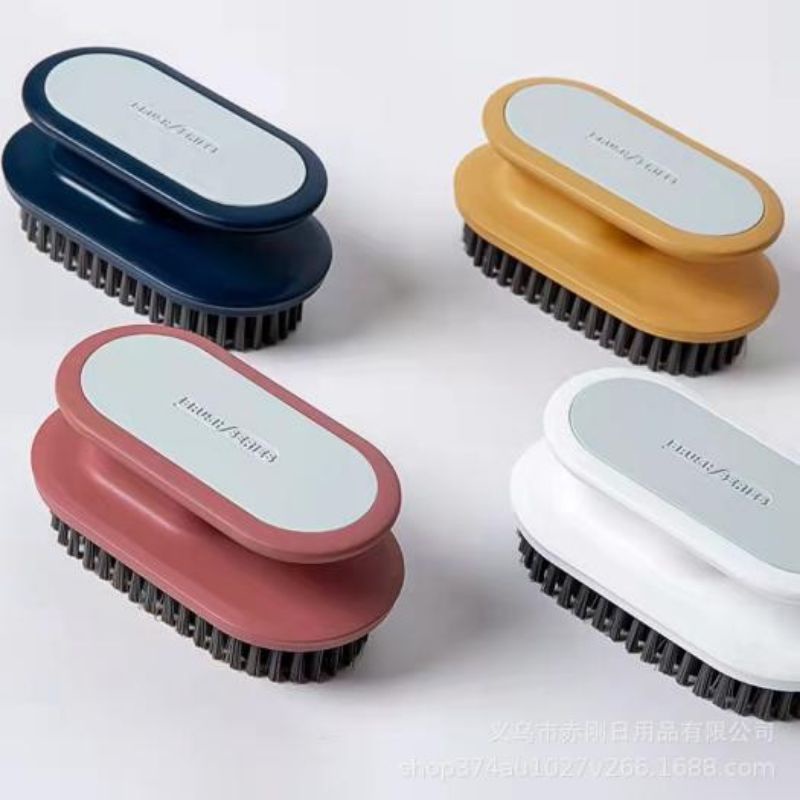 Bàn chải chà sàn, giặt đồ có tay cầm cao cắp mã 9009, Bàn chải nhựa chà đồ