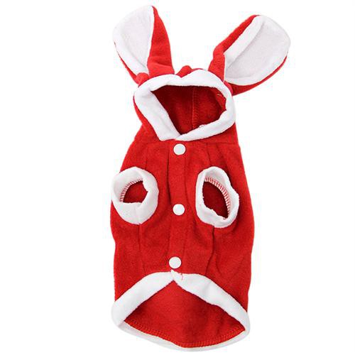 Áo Hoodie Tai Thỏ Dễ Thương Cho Thú Cưng