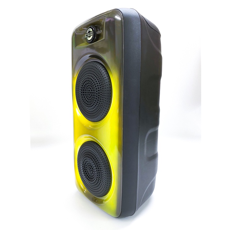 Loa Bluetooth MS-1761BT với đèn led RGB âm thanh bass mạnh tích hợp khe cắm thẻ nhớ, USB và có thể karaoke