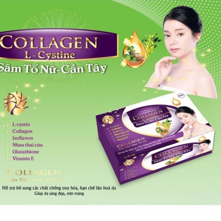 Viên uống Collagen Sâm tố nữ cần tây